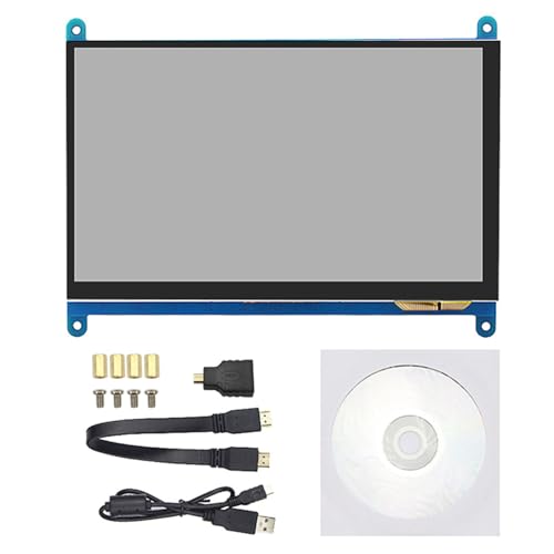 Worpo 4B/3B+およびその他の小さなコンピューターの の1024x600画面に5ポイント接触した7INCH LCDディスプレイ画面
