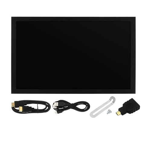 Coogat 7 インチ テクノロジー モニター 鮮やかなカラー HDTV 互換 VGA AV 入力 エレクトロニクス プロジェクト向けの幅広い互換性 軽量コンピューター モニター