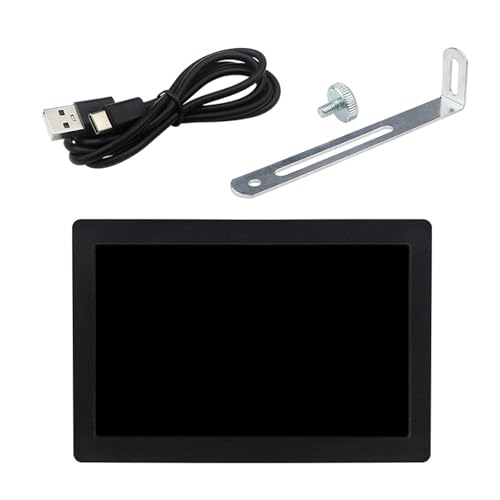 APGLSXY USB モニター用コンピュータケースディスプレイ 5 インチ / 7 インチ USB スクリーンアルミケースアクセサリースクリーン
