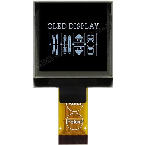chengguangxin WEO128128AWAP3N00000 Winstarはパッシブマトリックス有機ELディスプレイで、128x128ピクセルのディスプレイカラーホワイトとオリジナル1個/ロット。