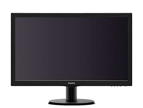 PHILIPS (フィリップス) 23.6型ワイド液晶ディスプレイ ブラック 5年間フル保証 243V5QHABA/11 243V5QHABA/11ds-1270267