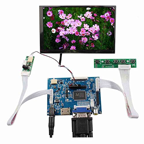 VSDISPLAY 5.6インチ液晶 LTD056ET3A WSVGA 1024x600 HDMI VGA 2AV リバース LCD コントローラー キット VS-TY2662-V1,LTD056ET3A
