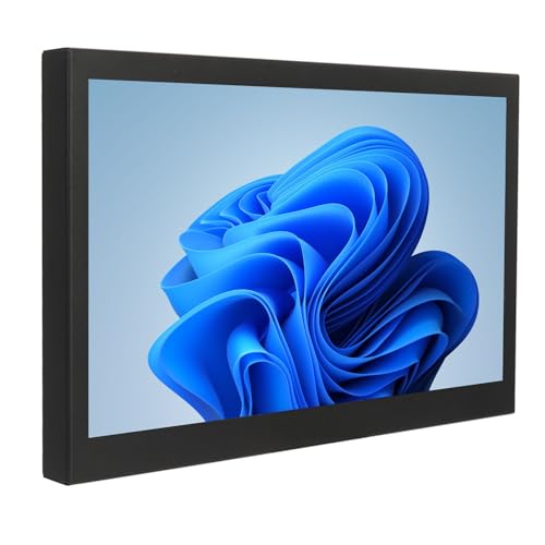 EBTOOLS 10 インチ ポータブル モニター IPS 1024x600 USB ヘッドフォン HD マルチメディア インターフェイス デュアル スピーカー付き ラップトップ用外部ディスプレイ EBTOOzsin5mty74