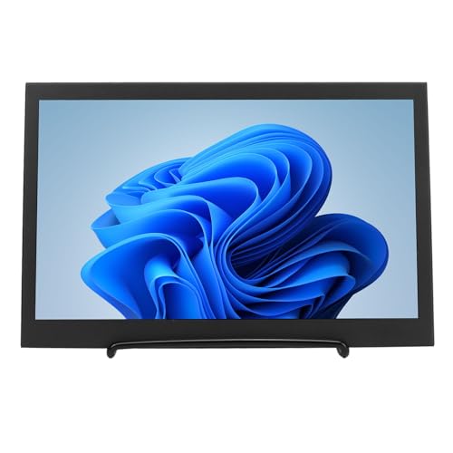 Mingzhe ポータブル 10 インチ IPS モニター デュアル スピーカー付き 1024x600 HD モニター 仕事と娯楽のためのマルチメディア インフェイス Mingz7n4yic0bva