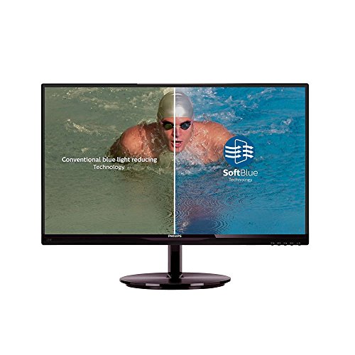 PHILIPS (ディスプレイ) 23型AH-IPSパネル採用ワイド液晶ディスプレイ 5年間フル保証 ソフトブルー技術＋フリッカーフリー 234E5EDSB/11