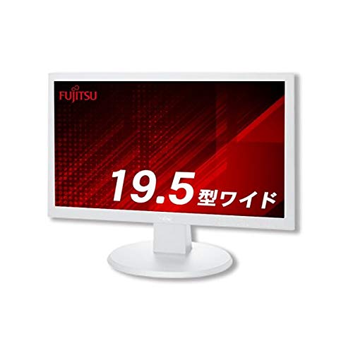 富士通 モニター ワイド 19.5インチ 高さ調整 チルト機能付き 1600×900 WXGA++ VESA対応 TNパネル 5ms VL-E20T-7