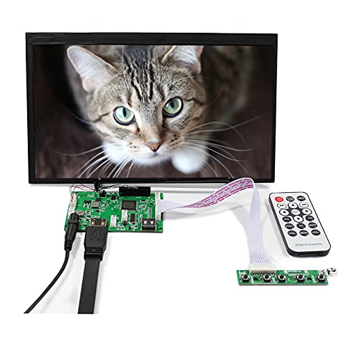 VSDISPLAY 10.6インチ IPSパネル LTL106AL01 解像度1366x768 マルチメディア対応 HDMI入力 自作ディスプレイ (10.6”, HDMI USB) VS-TY2660HU-823,LTL106AL01