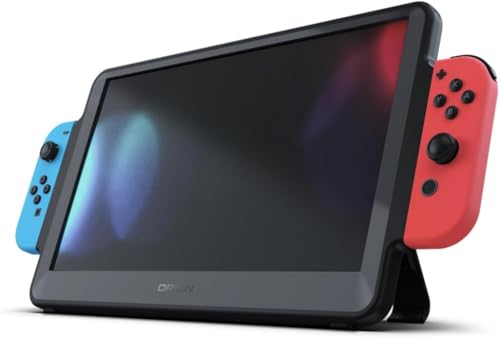 アップ-スイッチ (Up-Switch) 〜との互換性あり/〜の代替品 オリオン (ORION) ポータブルゲーミングモニター NINTENDO SWITCH ブラック 11.6インチ フルHD IPS ディスプレイ USB Type-C または HDMI 映像入力 ゲーム機 スマートフォン パソコンなど対応【日本正規代理店保証品】 KTJDP100J