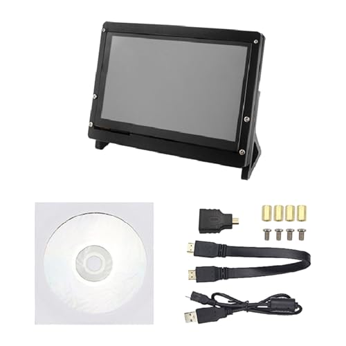 Stebcece 7 "容量性タッチ可能なスクリーン ディスプレイ 4B/3B++ および他の小型 PC 互換スクリーン用 1024x600