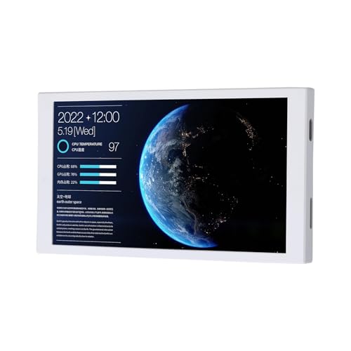 Obotsnoi 5.2インチスクリーンデスクパネル不要AID64タイプCポートと複数のトラッキングデザインゲーミングPCモニター