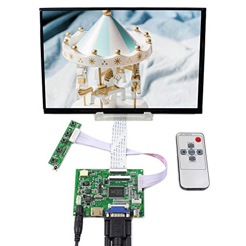VSDISPLAY 10.1インチIPS液晶パネル 解像度1280x800 LVDSインターフェース HDMI VGA 2AV LCDコントローラ VS-TY2662-V809-EJ101IA-01G