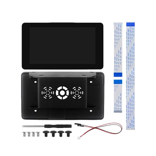 Mammat 軽量 1024x600 7 インチタッチ可能スクリーンディスプレイタッチ可能応答ディスプレイ 5 4B 3B+ プログラミング LCD タッチ可能スクリーン