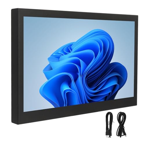 Multi-Wits 10インポータブルモニター、HDマルチメディアインターフェイス、1024x600解像度、デュアルスピーカー、ラップトップ用の外部ディスプレイ、ゲーム、セキュリティ機器 Multi-Witspzfd6asqei
