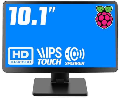 KOGODA Raspberry Pi用モニター KOGODA ケース付き IPSパネル 1024X600 タッチモニター 178°全視野 モバイルモニター スピーカー内蔵 小型モニター ラップトップ/PC/Raspberry Pi 4/3/2/1 PS4/5適用 DIY サブティスプレイ 日本語取扱説明書付き (10.1インチ) Z3-2