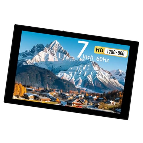 ZYMENGXZI インチ 1280x800 拡張スクリーン プロ、ゲーマー、モバイル ポータブル HDTV USB C ディスプレイ用
