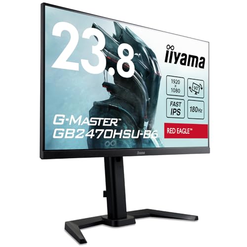 iiyama G-MASTER 23.8型ワイド液晶ディスプレイ GB2470HSU-B6(1920x1080/IPS方式パネル FAST IPS/HDMI/DisplayP...
