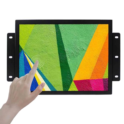 VSDISPLAY 12.1型 LCD モニター 10点 タッチ搭載 解像度1024x768 4:3 高輝度 ディスプレイ VS121GF01-T