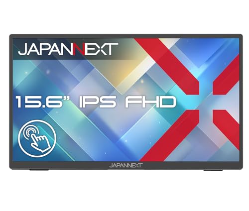 JAPANNEXT 【ECサイト限定】JAPANNEXT 15.6インチ IPSパネル搭載 10点マルチタッチ対応 フルHD(1920×1080)解像度 モバイルモニター JN-MD-iT156FHD HDMI USB-C HDR 自立式キックスタンド搭載 ソフトケース同梱【2年保証】
