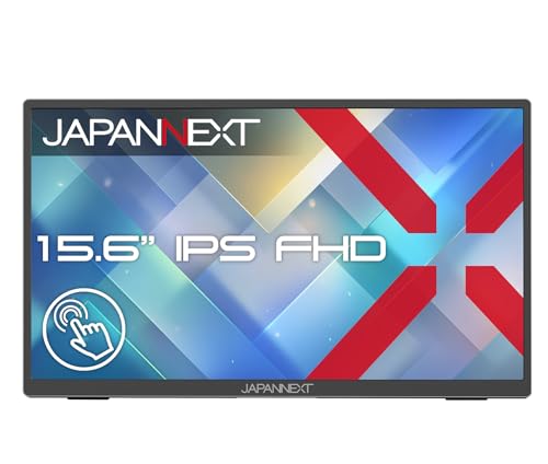 JAPANNEXT ｜ジャパンネクスト モバイル液晶ディスプレイ(15.6型/ IPS(FFS)/ FullHD 1920×1080/ 60Hz/ 20ms)(ブラック) JN-MD-IPST156FHD 返品種別A