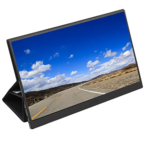 Vbestlife ポータブルモニター、17.3インチ1080PフルHD USB C HDMIコンピューターラップトップディスプレイ、携帯電話コンピューター用の外付けスクリーン、タッチスクリーンをサポート Vbestlifews8rhi967x