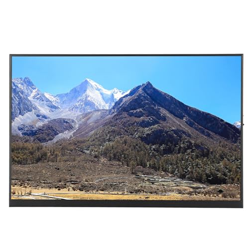 Qiilu 120Hzポータブルゲーミングモニター18インチ1920x1200 HDRアイケアタイプCラップトップPC電話用HDマルチメディアインターフェイスVESAマウント可能、USB Cラップトップモニター、フルDCI P3色域IPSマットスクリーンを備えたポータブルモニター。 Steam デッキ、スイッチ、、デザイン作業、写真編集、マルチメディア Qiilu6uq4cdh82w