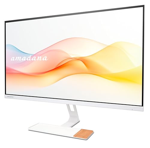 amadana 27インチ モニター ディスプレイ 27-Inch IPS Full HD Display：DS20 『インテリアと調和する、新しいディスプレイのかたち。』【ドット抜け保証1年付】 27ART0 P1
