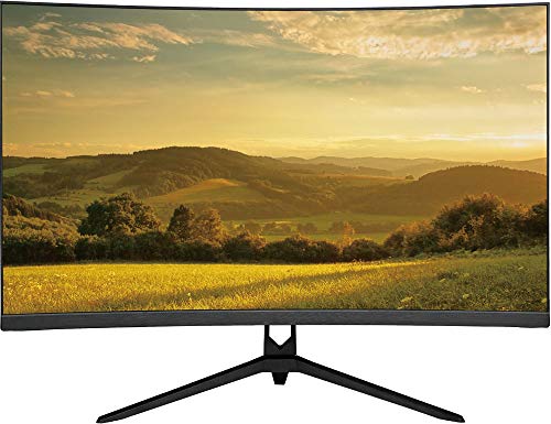 ASTEX 27インチ ゲーミングモニター 1800R曲面 165Hz ベゼルレス フルHD VA 4000:1コントラスト比 AMD FreeSync 対応 Switch/PC Apex Fortnite FPS向け VESA対応 DP/HDMI HDMIケーブル付き 3年保証