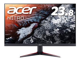 acer VG240YUbmiipfx IPSパネル採用、WQHD 23.8型ゼロ・フレーム液晶ディスプレイ
