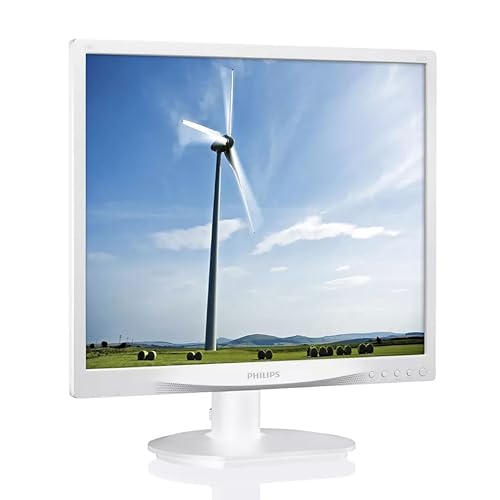 PHILIPS モニターディスプレイ 19S4QAB3/11 (19インチ ホワイト スクエア5:4/IPS/FHD/VGA x1, DVI-D x1 /チルト(角度調整)/スピーカー有/ブルーライトカット/フリッカーフリー/SDGｓ省資源化パッケージ/まるっと5年保証) 19S4QAW3/11
