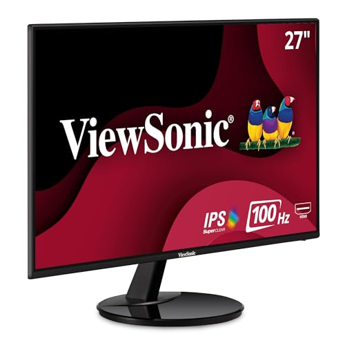 ViewSonic VA2759-SMH - LED monitor - 27" - 1920 x 1080 - IPS - 250 cd/m2 - 1000:1 - 14 ms - HDMI, VGA - speakers