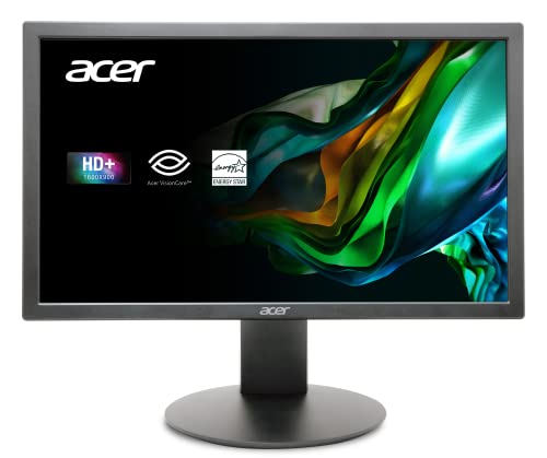 acer K202Q bi 19.5-inch Professional HD+ (1600 x 900) Monitor, 75Hz Refresh Rate, VESA Mountable, VisionCare Technologies, BlueLight Filter & Flickerless Technology (HDMI Port & VGA Port),Black UM.IE0AA.004