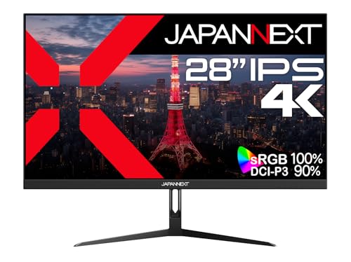 JAPANNEXT 液晶ディスプレイ 28型/3840×2160/ブラック JN-IPS28U