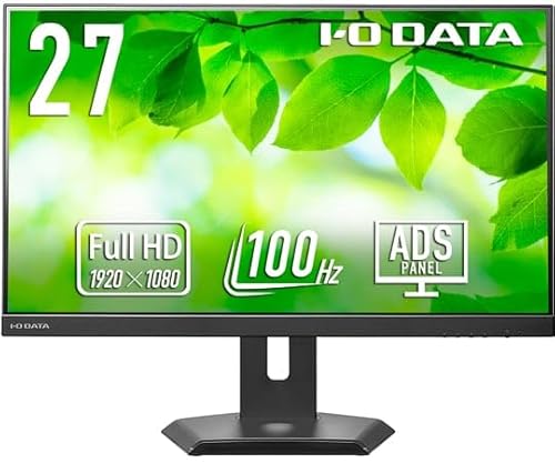 I-O DATA アイ・オー・データ機器 「5年保証」USB Type-C R 搭載＆フリースタイルスタンド採用 液晶 27型 ブラック LCD-C272SDB-F