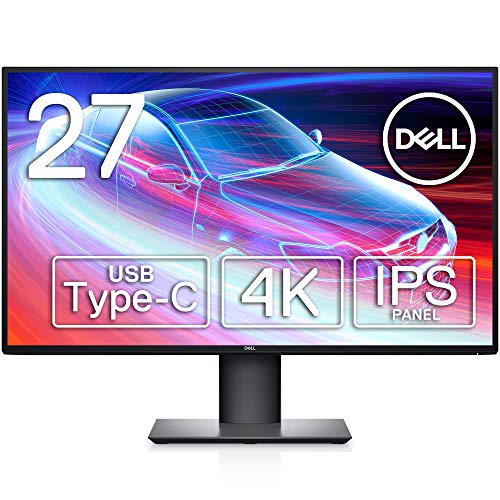 Dell (デル) U2720QM 27インチ ウルトラシャープ 4K UHD IPS 超薄型ベゼルモニター (HDMI、ディスプレイポート、USB-C) VESA認定 シルバー U4320Q