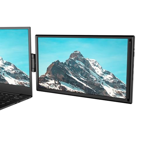 Onuuzivl ノートパソコン用 スクリーンエクステンダー | フルHD IPS ローブルーライト コンピュータアクセサリー | ノートパソコン 用 セカンド モニター | 旅行、在宅オフィス、仕事、小規模ビジネス向け XUA73FEQ22TFCTK3MUPK