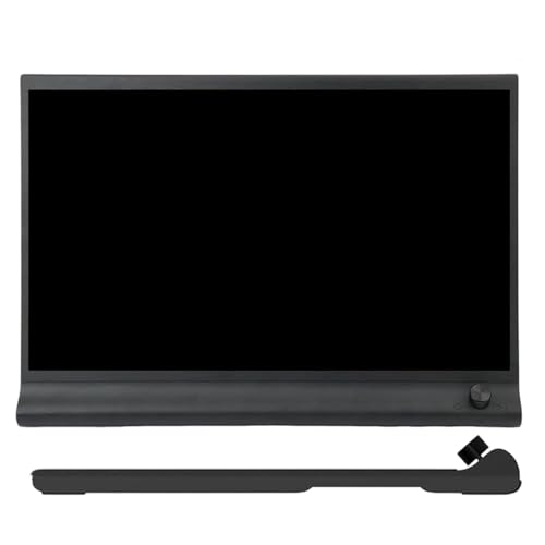 ポータブル モニター | トゥルーカラー ディスプレイ デバイス 39.6cm | ポータブル外部モニター | ノートPC オフィス メディア ホーム 室内 愛好家 家族向け KH3SW7LCVQ5NXR401DCS