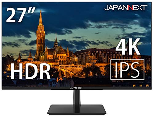 JAPANNEXT JN-IPS2704UHDR 4KHDR対応 27インチ液晶ディスプレイ Radeon freesync PCモニター