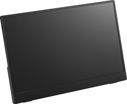 プリンストン 13.3型 モバイルディスプレイ フルHD 10点タッチ IPS ノングレア 16:9 3.5mmミニピンジャック スピーカー1Ｗx2 250cd 30ms ブラック PTF-M133T2