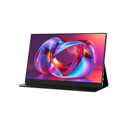 CYairong-22 ポータブルモニター タッチポータブルモニター 15.6インチ フルHD 1080p HDR10 ノートパソコン用拡張スクリーンモニター