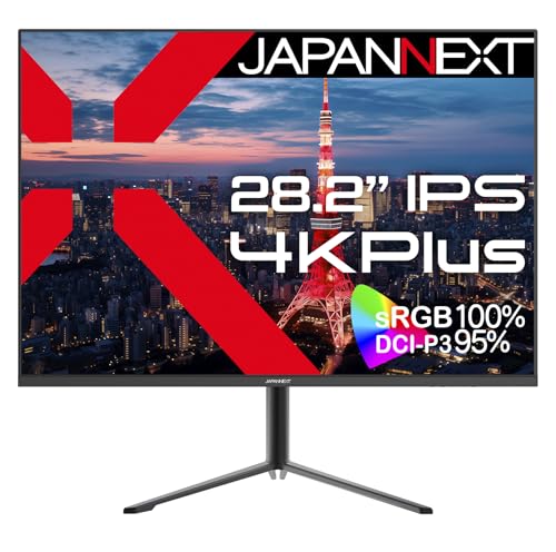 JAPANNEXT PCモニター・液晶ディスプレイ JN-282IPS4KP [28.2インチ]
