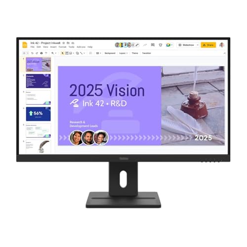 Lenovo レノボ モニター ディスプレイ ThinkVision E27q-40 64BDGAR4JP (27型 QHD 非光沢 IPS HDMI DisplayPort チルト スイベル ピボット 高さ調節 Vesa 内蔵スピーカー 3 ブラック