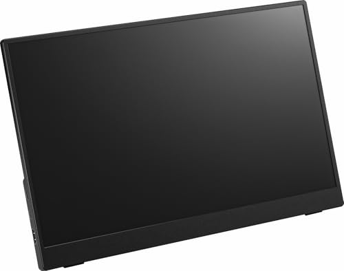 プリンストン 15.6型 モバイルディスプレイ フルHD 10点タッチ IPS ノングレア 16:9 3.5mmミニピンジャック スピーカー1Ｗx2 250cd 20ms ブラック PTF-M156T2