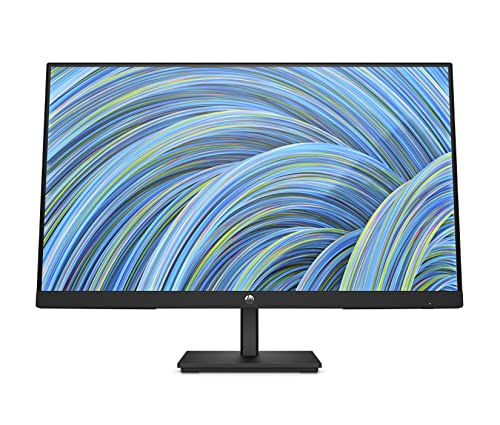 HP V24v G5、23.8インチ、フルHD(1920×1080)FHDモニター、AMD FreeSync(V24v G5、ブラック) 65P62AA
