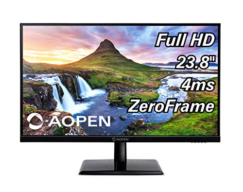 AOPEN 24CH2Y bix 23.8インチ フルHD (1920 x 1080) IPSモニター 75Hz 4ms(HDMI & VGAポートx1) ブラック