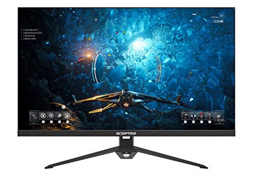Sceptre 27インチ IPS ゲーミングモニター 180Hz HDMI DisplayPort 99% sRGB AMD FreeSync FPS RTS 内蔵スピーカーマシン ブラック 2025 (E275B-FPTシリーズ) E275B-FPT168