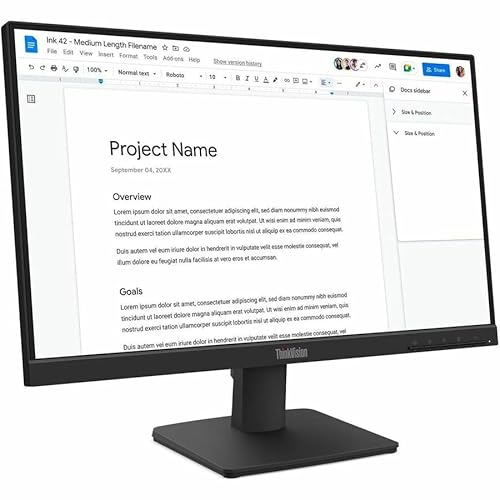 Lenovo TS S224e 21.5 MonitorHDMI