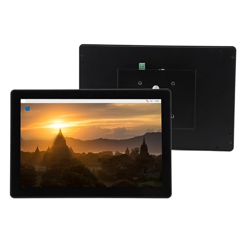 Yosoo 10.1インチ産業用タッチモニター、容量性マルチタッチスクリーン、1280 X 800解像度、178度ビュー、5MPフロントカメラ、USB HDMIインターフェイス付き産業用タッチディスプレイ (米国プラグ) Yoa7bhgis089-12