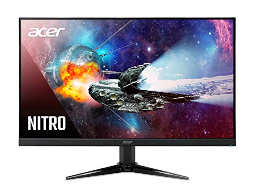 Acer Nitro QG271 bipx 27インチ フルHD (1920 x 1080) ゲーミング VAモニター | AMD FreeSyncテクノロジー | 75Hz リフレッシュレート | 1ms VRB | ディスプレイポート x 1、HDMI 1.4 x 1 & VGA x 1 UM.HQ1AA.002