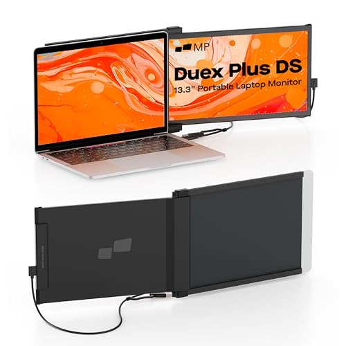 Duex モバイルピクセル Duex Plus DS ノートパソコン スクリーン エクステンダー 13.3インチ FHD 1080P IPS ポータブルモニター 自動回転 USB Type-C/HDMI プラグアンドプレイ ノートパソコンモニター Windows/Mac/Android/Switch対応