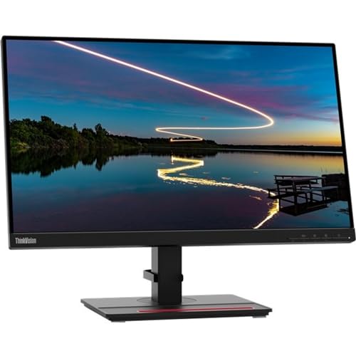 Lenovo ThinkVision T24m-20 24インチクラス ウェブカメラ フルHD LCDモニター - 16:9 - レイヴンブラック